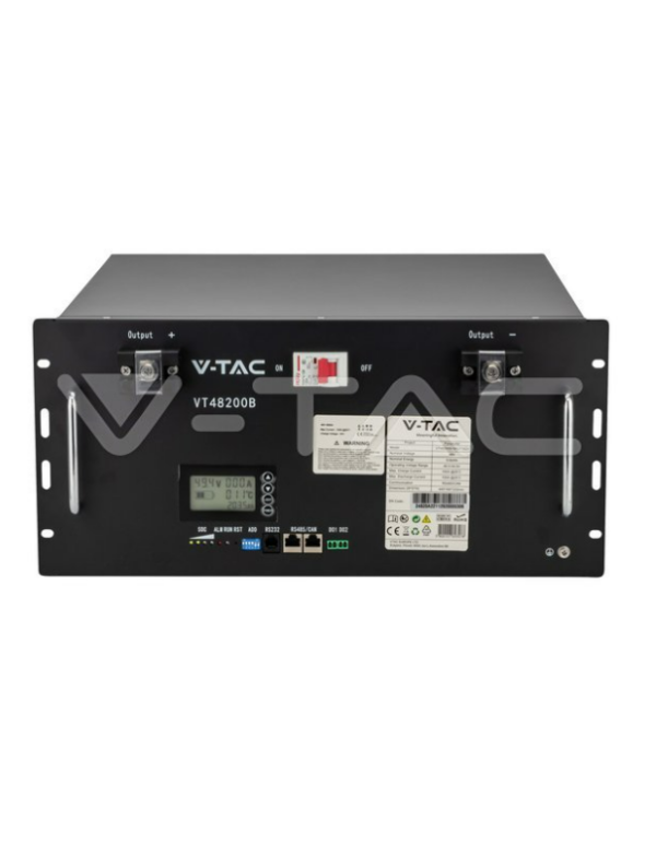 Batteria al litio V-TAC 9,6KWH | VT48200B | 48v