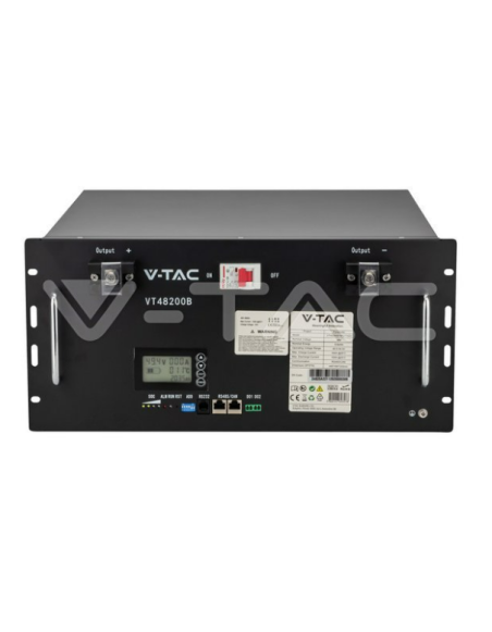 Lithium battery V TAC 9.6kWh VT48200B 22