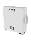 Batterie au lithium V-TAC 5.12KWh 48V - VT48100E-W MURAL LIFEPO4