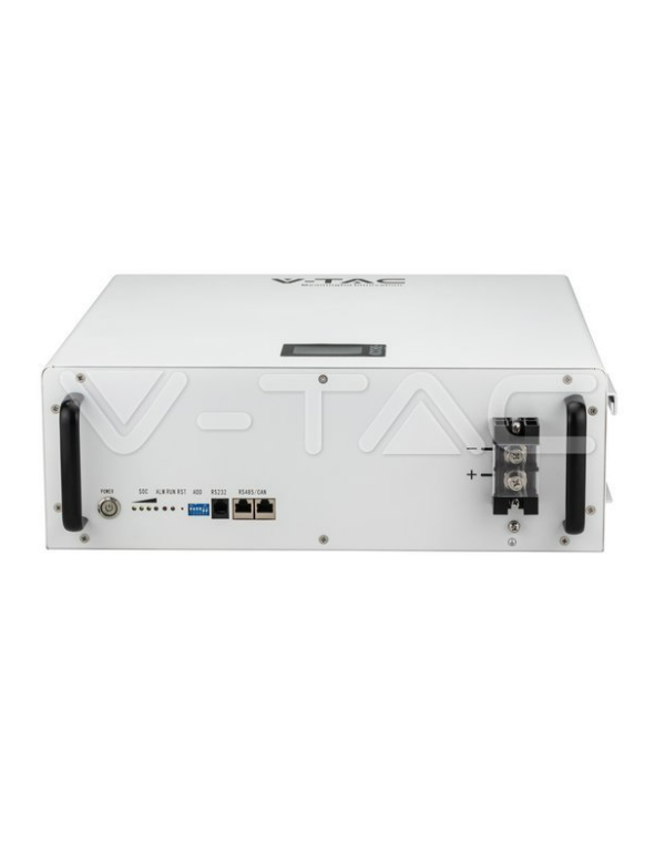 Batterie au lithium V TAC de 5,12 kWh VT48100E-W 2