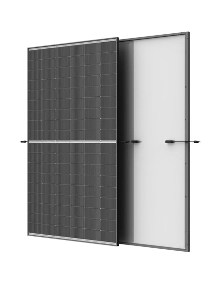 Monokristallines Solarpanel Trina Solar Vertex S + 505W TSM-Neg18R.25 Volles schwarzes Glas schwarz