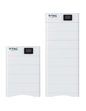 Système de Batterie Empilable V-TAC LiFePO4 20,48 kWh (5,12 x 4)
