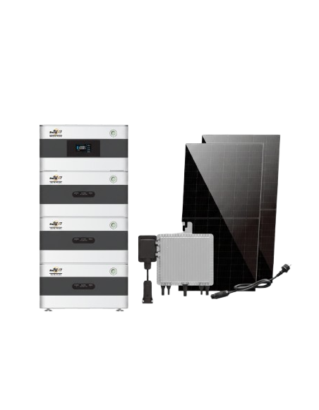 Kit solaire de balcon AUSTA 860WP avec batterie BK215 PLUS et MICROINVERTER Deye (Ensemble de démarrage 3)