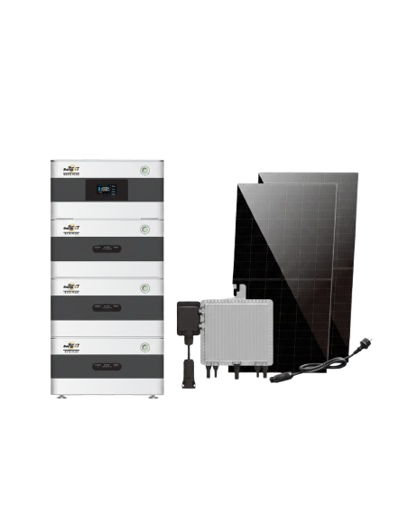 Austa 860Wp Kit solare balcone con batteria BK215 Plus e microinverter Deye (Starter Set 3)