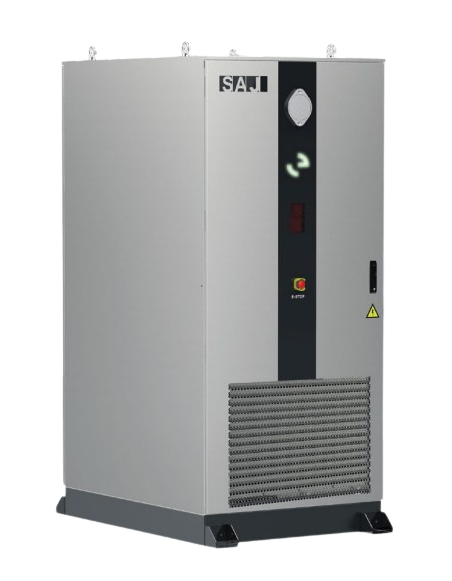 Sistema di archiviazione C & I CA accoppiamento SAJ 125KW / 261KWH CM2-125K-261 | Intelligenza EMS e refrigerazione liquida