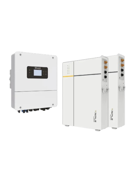 Kit solar Solax 2x TP-LD53 (10,6kWh) + x1-hyb-60-lv (6kw)