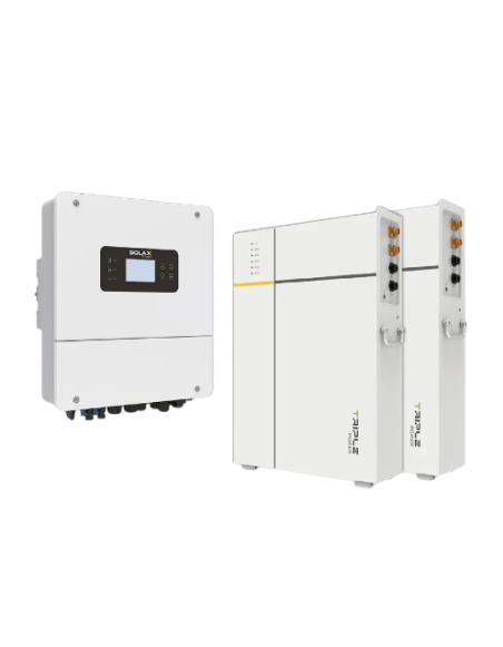 Solarausrüstung Solax 2x TP-LD53 (10,6 kWh) + x1-hyb-6,0-lv (6kw)
